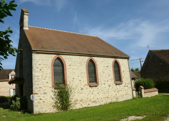 Chapelle Melz-sur-Seine village Seine et Marne 77 proche Provins