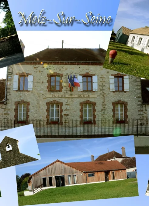 Melz-sur-Seine village Seine et Marne 77 proche Provins Melz-sur-Seine village Seine et Marne 77 proche Provins